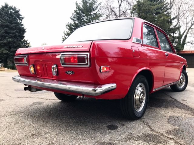 1970 Red Nissan 510