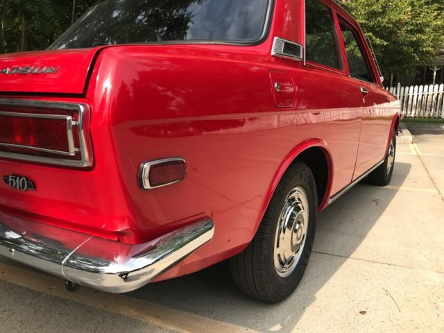 1970 Red Nissan 510