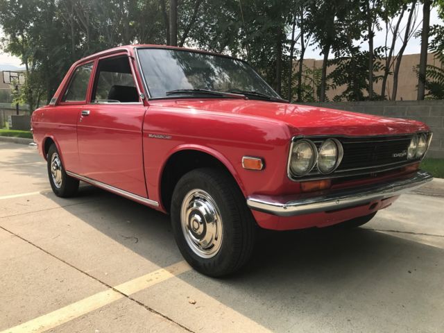 1970 Red Nissan 510