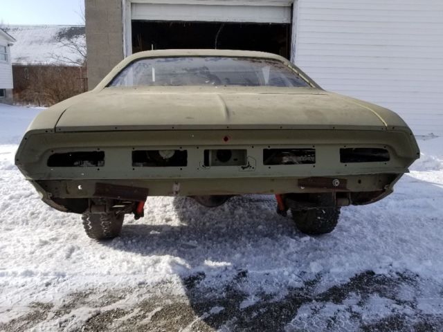 1970 Orange Dodge Challenger Coupe