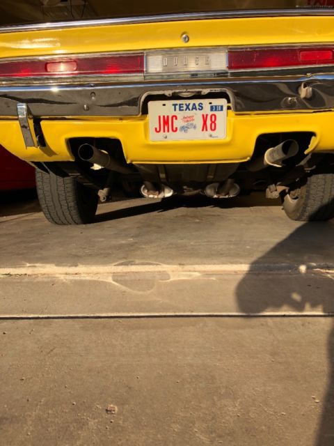 1970 Yellow Dodge Challenger Coupe