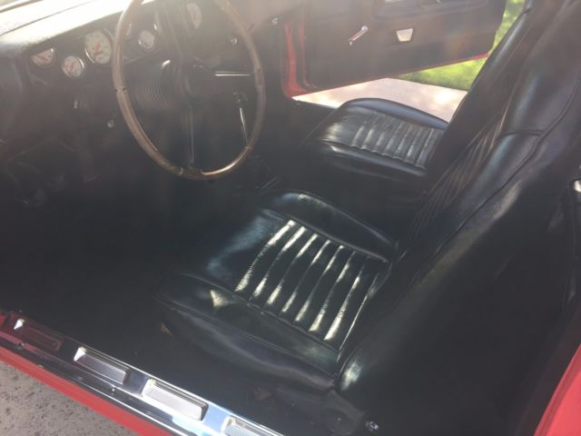 1970 Red Dodge Challenger Coupe