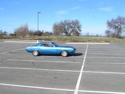 1970 Blue Dodge Challenger Coupe
