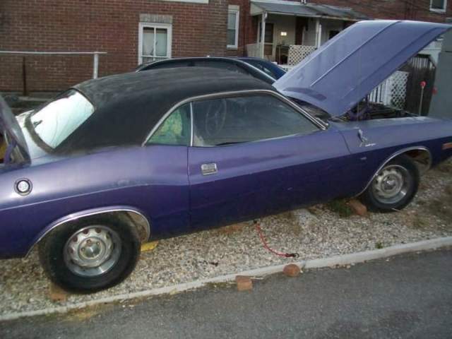 1970 Purple Dodge Challenger Coupe
