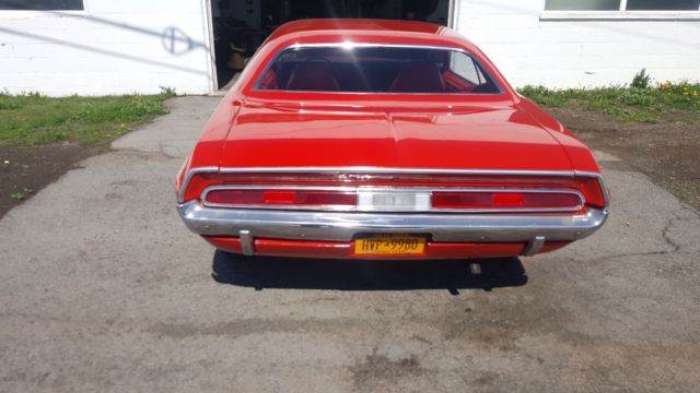 1970 Red Dodge Challenger Hardtop