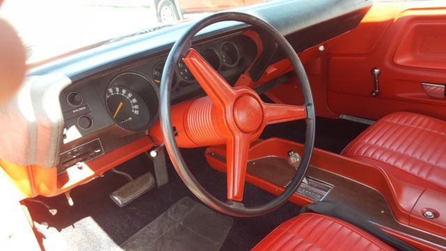 1970 Red Dodge Challenger Hardtop