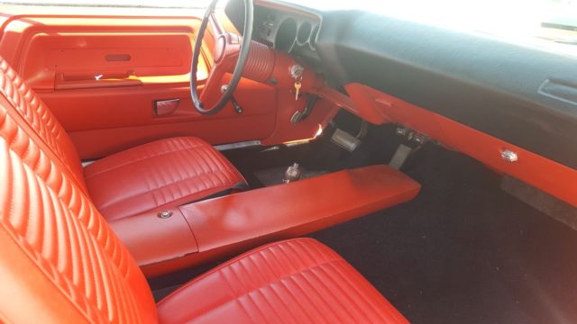 1970 Red Dodge Challenger Hardtop
