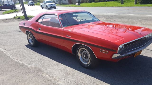 1970 Red Dodge Challenger Hardtop