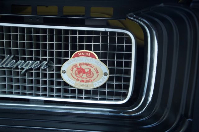 1970 Yellow Dodge Challenger Coupe