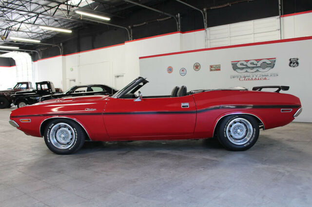 1970 Red Dodge Challenger Convertible