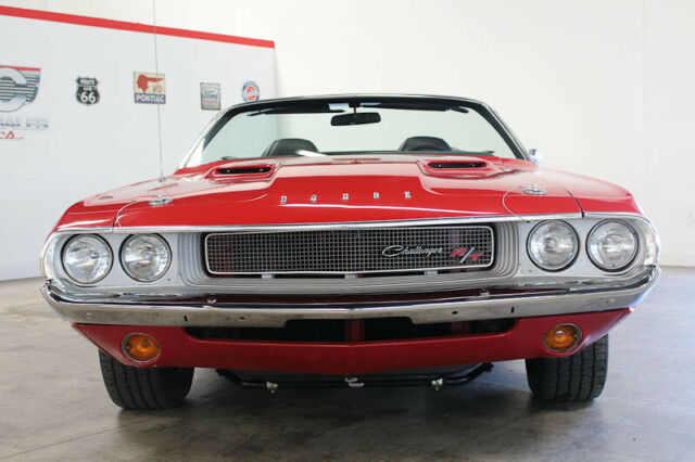 1970 Red Dodge Challenger Convertible
