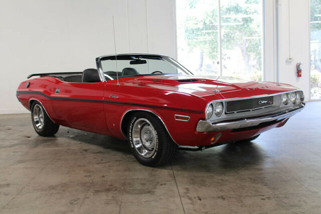 1970 Red Dodge Challenger Convertible