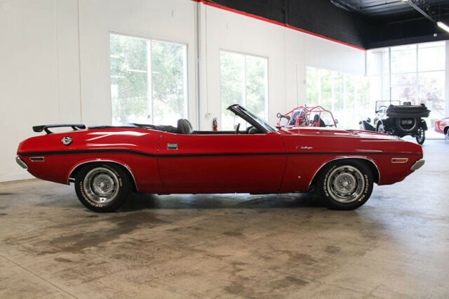 1970 Red Dodge Challenger Convertible