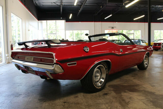 1970 Red Dodge Challenger Convertible