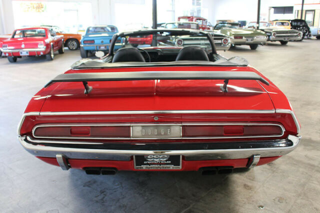1970 Red Dodge Challenger Convertible