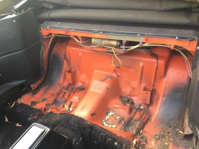 1970 Orange Dodge Challenger Convertible