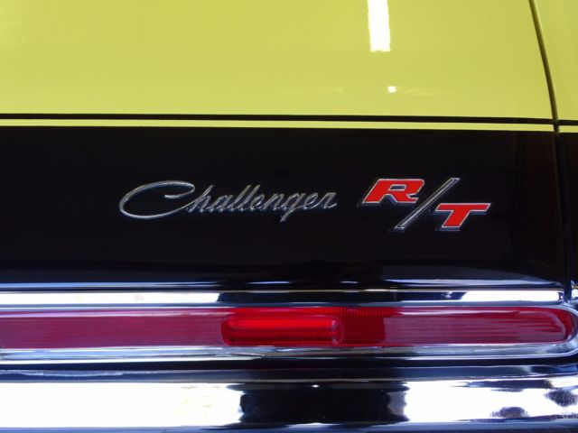 1970 Yellow Dodge Challenger Coupe