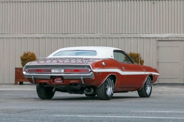 1970 Orange Dodge Challenger Coupe