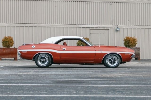 1970 Orange Dodge Challenger Coupe