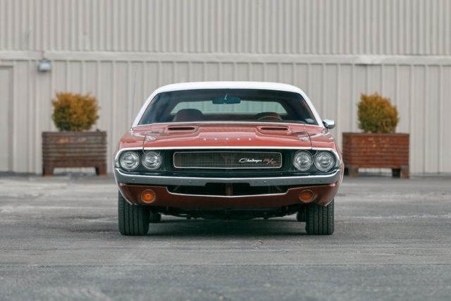 1970 Orange Dodge Challenger Coupe