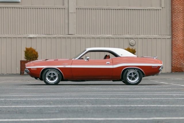 1970 Orange Dodge Challenger Coupe