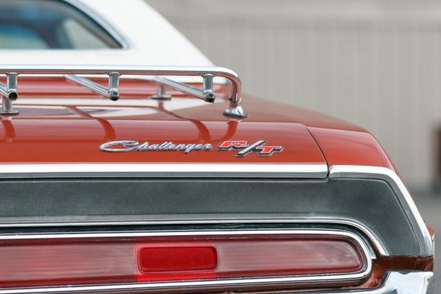 1970 Orange Dodge Challenger Coupe