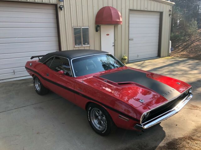 1970 Red Dodge Challenger Coupe