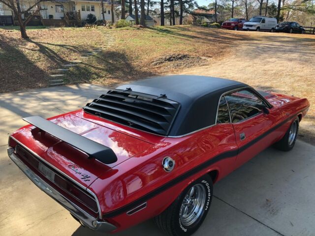 1970 Red Dodge Challenger Coupe