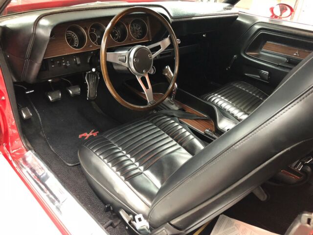 1970 Red Dodge Challenger Coupe