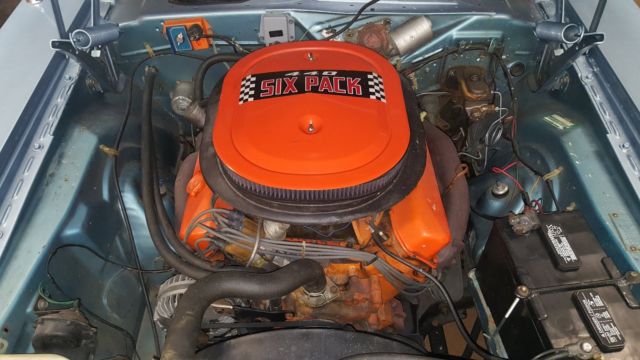 1970 Blue Dodge Challenger Coupe