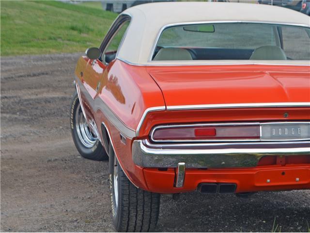 1970 Orange Dodge Challenger Coupe