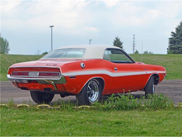 1970 Orange Dodge Challenger Coupe
