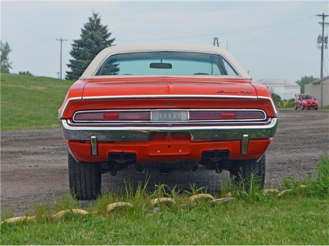1970 Orange Dodge Challenger Coupe