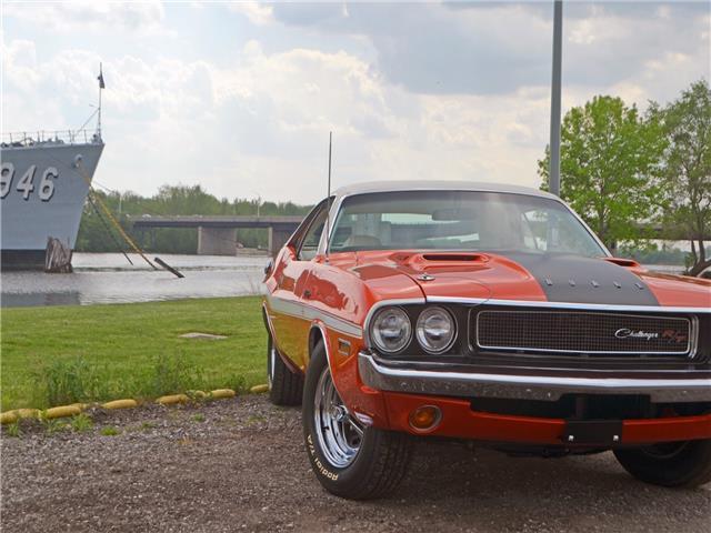 1970 Orange Dodge Challenger Coupe