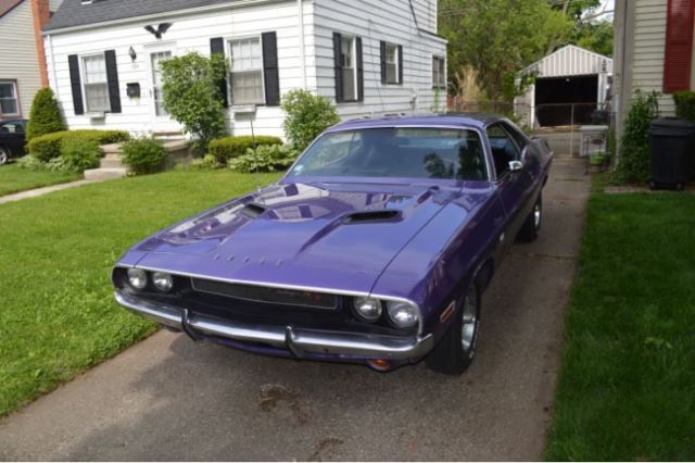 1970 Purple Dodge Challenger Coupe