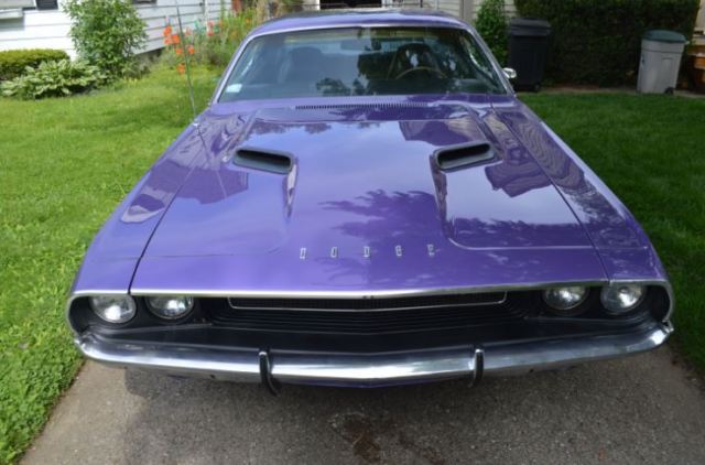 1970 Purple Dodge Challenger Coupe