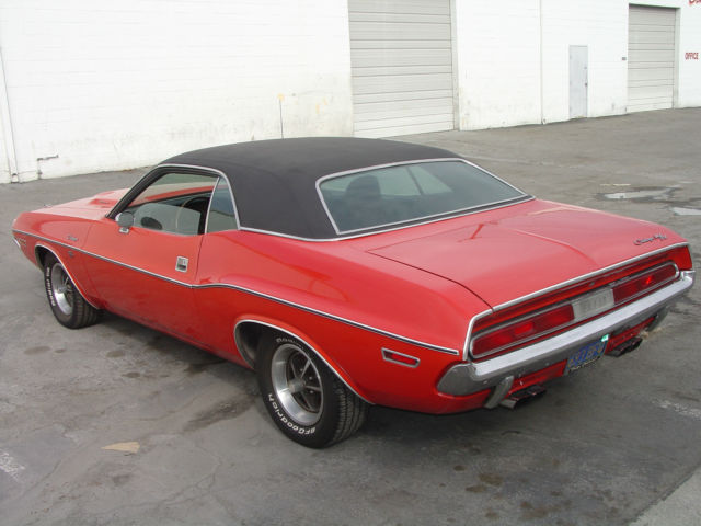 1970 Red Dodge Challenger