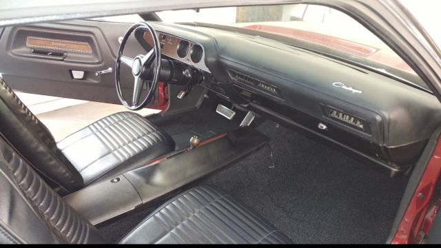 1970 pearl red Dodge Challenger Coupe