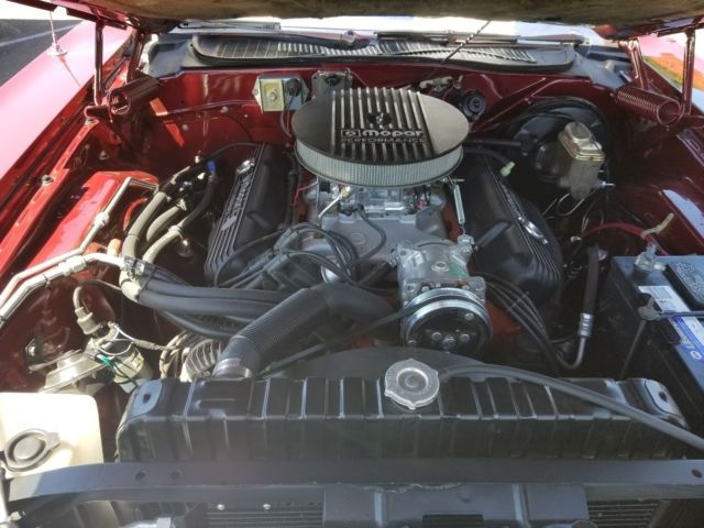 1970 pearl red Dodge Challenger Coupe