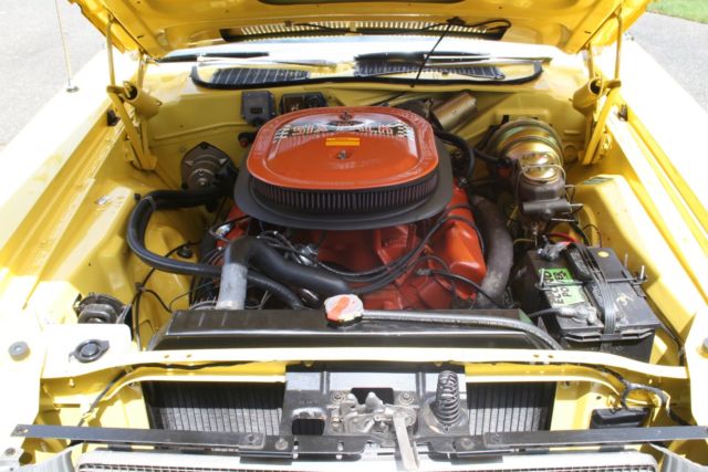 1970 Yellow Dodge Challenger Coupe