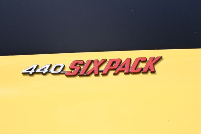 1970 Yellow Dodge Challenger Coupe