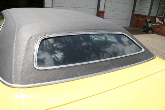 1970 Yellow Dodge Challenger Coupe