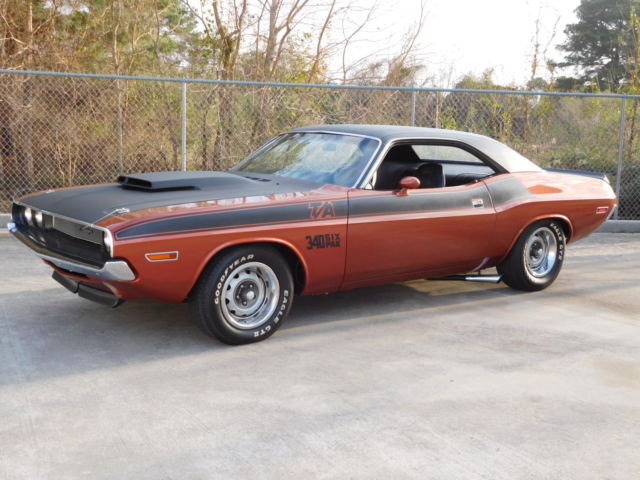 1970 Orange Dodge Challenger U/K