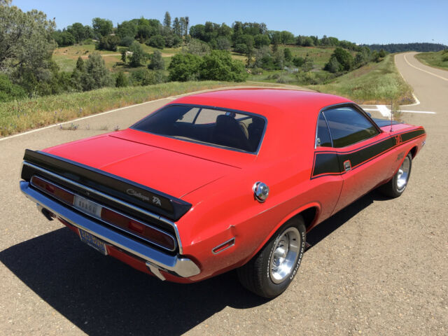 1970 Red Dodge Challenger Coupe
