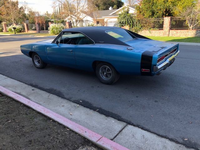 1970 Black Dodge Charger Hardtop