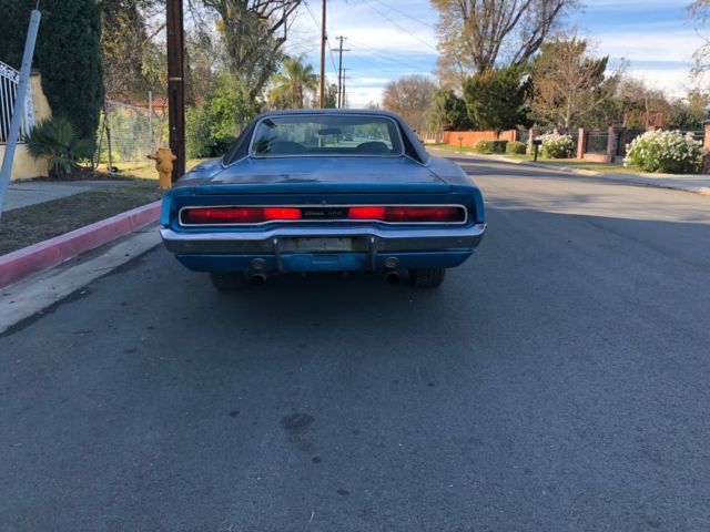 1970 Black Dodge Charger Hardtop