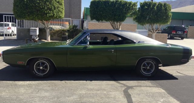 1970 Dark Green  Mopar (Ivy Green Irid.) Dodge Charger Hardtop