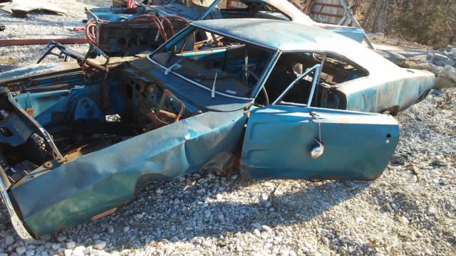 1970 Blue Dodge Charger Coupe