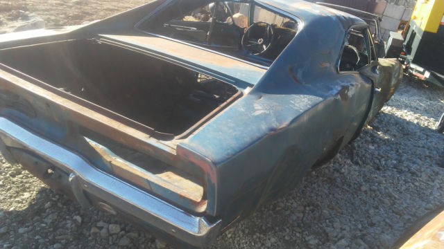 1970 Blue Dodge Charger Coupe