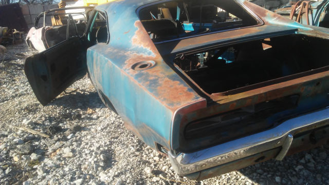 1970 Blue Dodge Charger Coupe